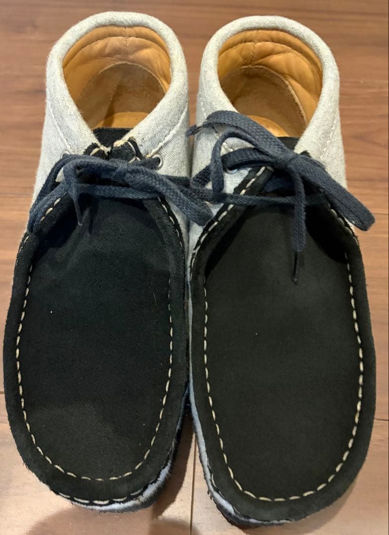 Clarks Originals ワラビーUK 6.5 G ループウィラーコラボ