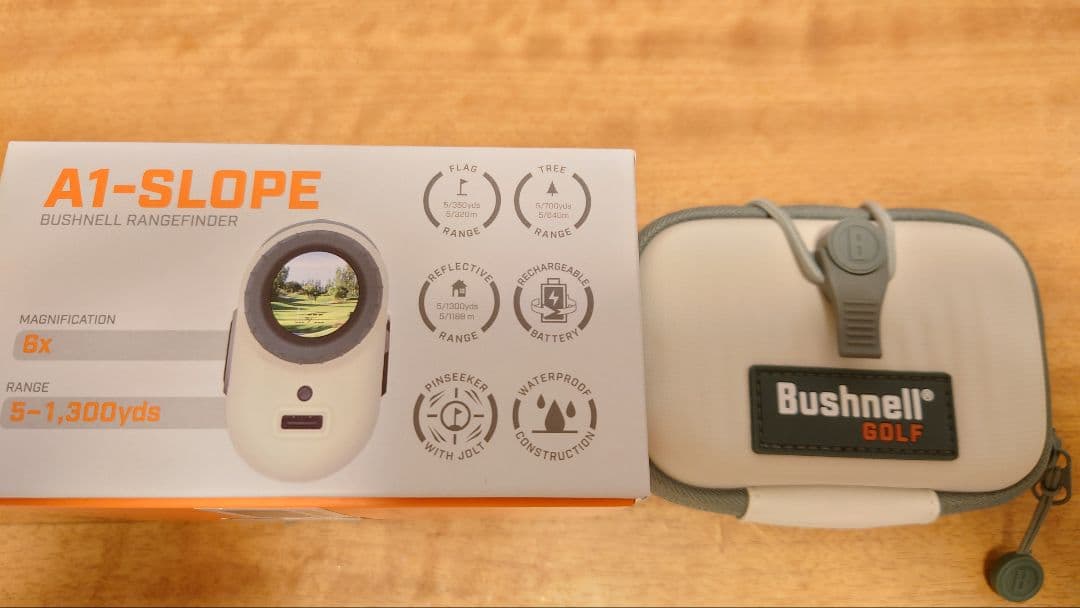Bushnell A1-SLOPE ゴルフ用距離計（オリーブ色）競技使用可能