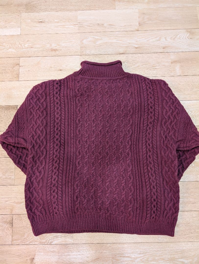 yashiki Banka Curl High Neck Knit新品size2