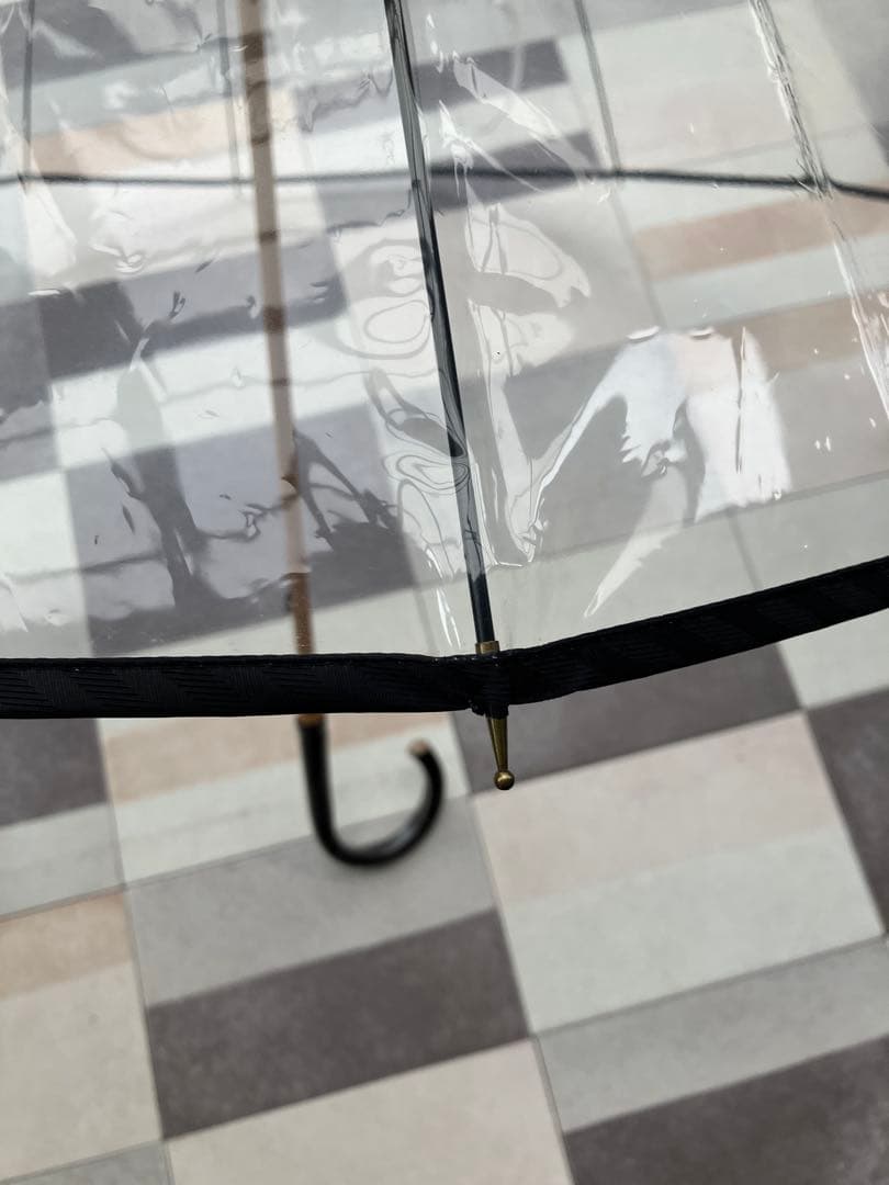 ホワイトローズ 日本製 長傘 透明