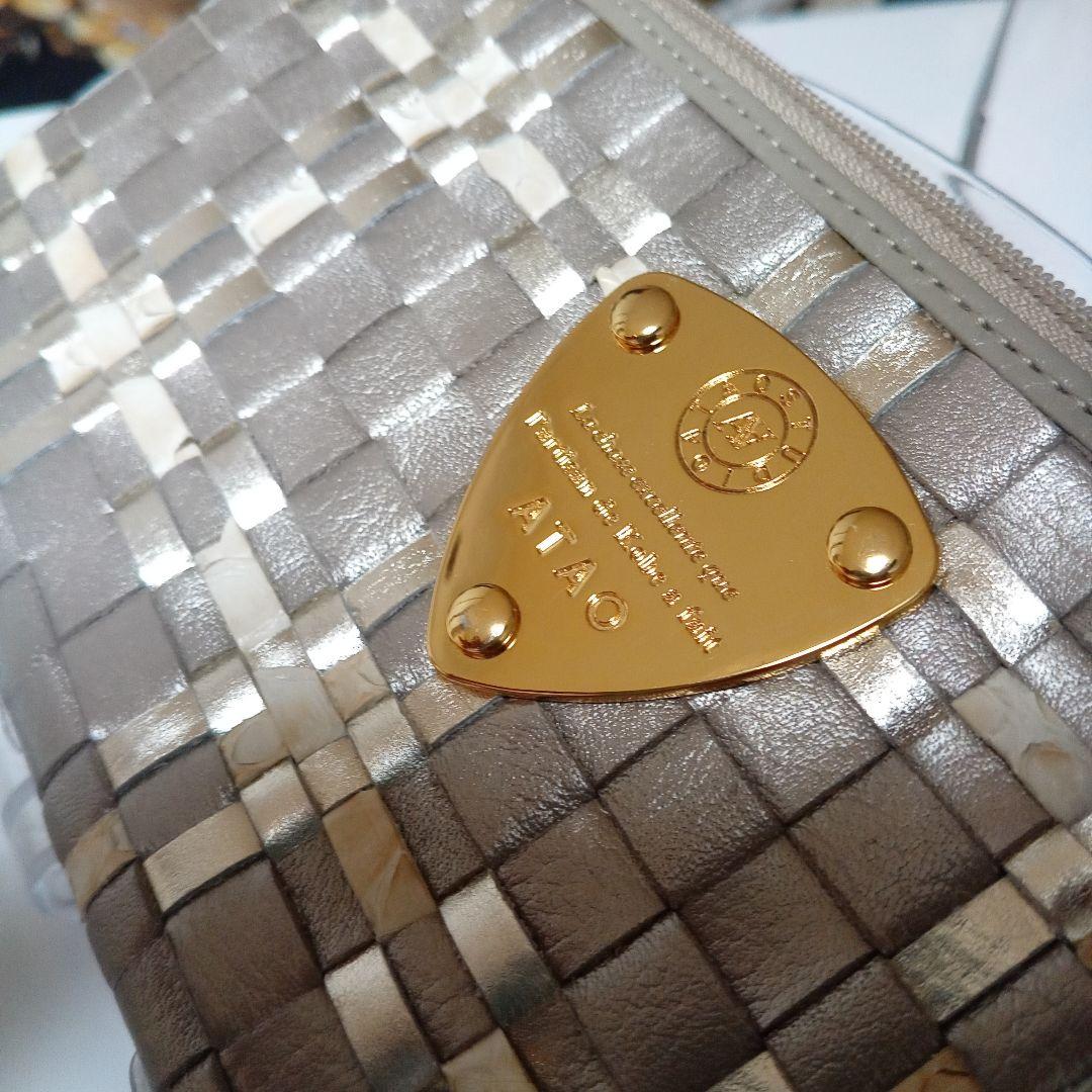ATAO アタオ　リモルーク　長財布　L字　メモリアルシャンパン　レザー