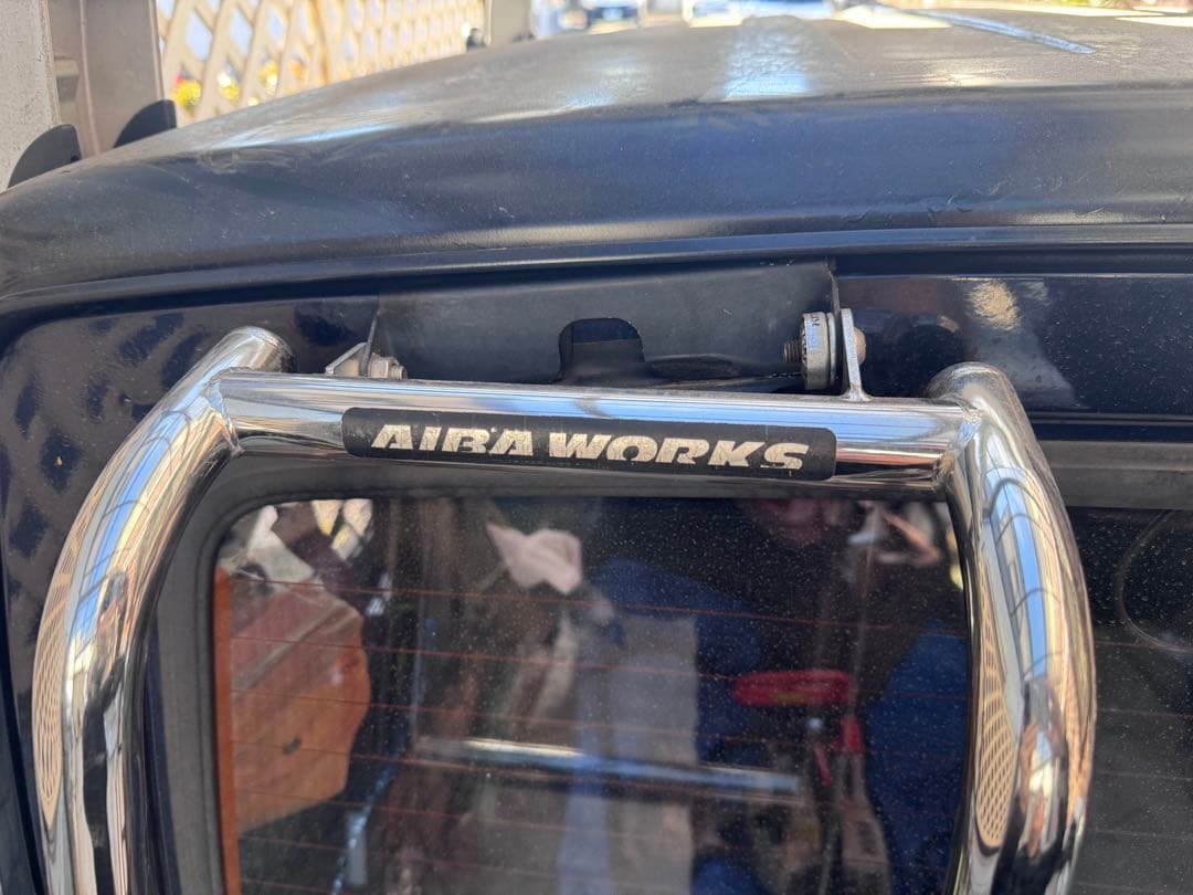 ja11 ジムニー　アイバワークス　ja12 sj30 リアラダー