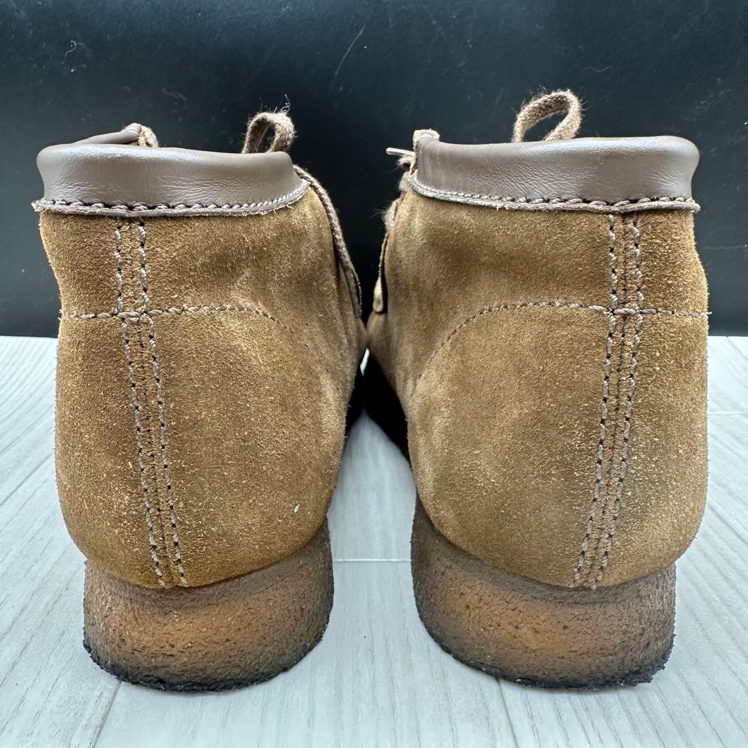 美品【CLARKS】クラークス ワラビー ブラウン wallabee