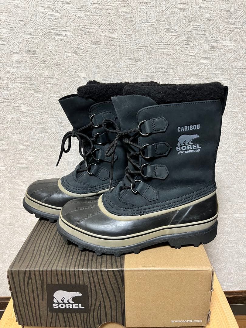 SOREL CARIBOU カリブー ブラック26センチ