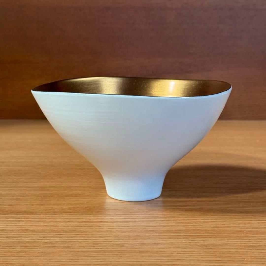 アリタポーセリンラボ JAPAN AUTUMN 三方なぶり鉢 ゴールド☆