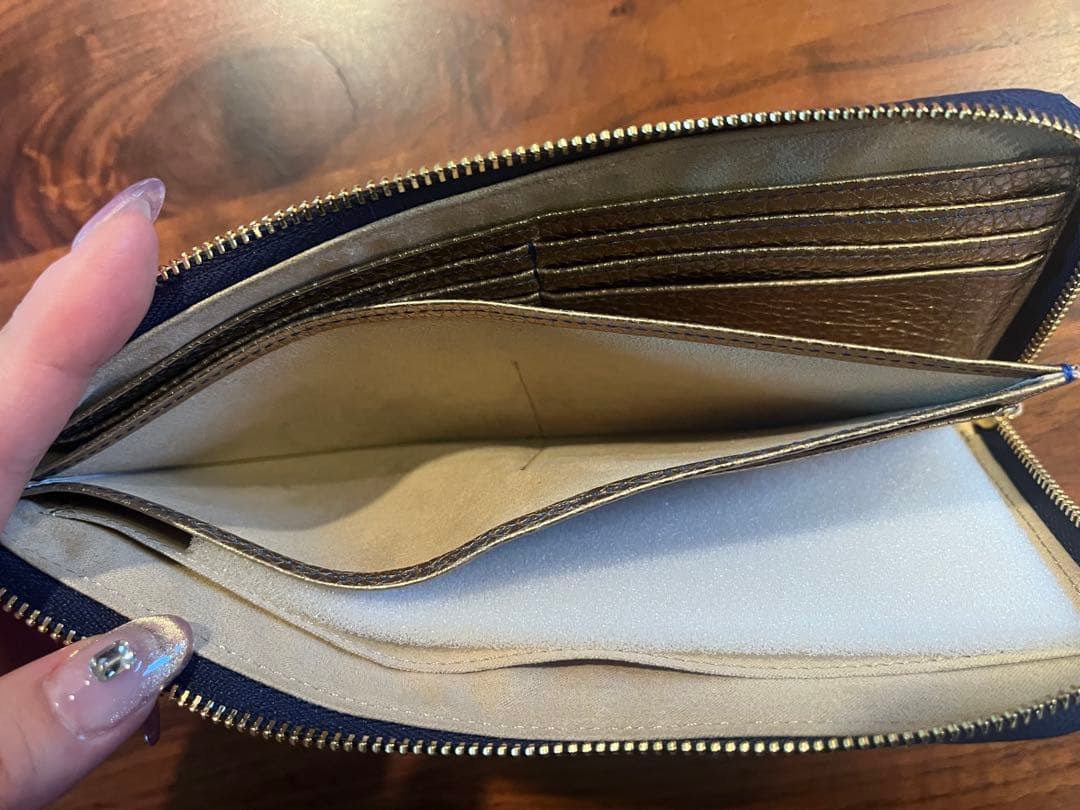 【HerSchedule】長財布　スイスブルー（Swiss Blue)