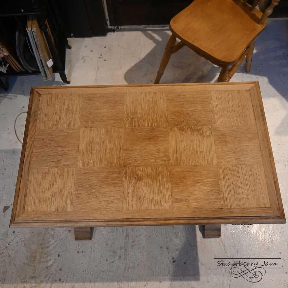 IFU-423 英国アンティーク 剥離 コーヒーテーブル テーブル 花台 小家具