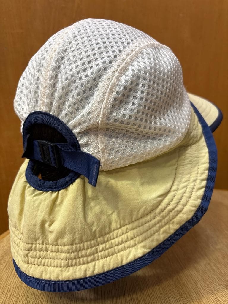 美品 96年 L パタゴニア ベンテッド ブロードビル ハット キャップ