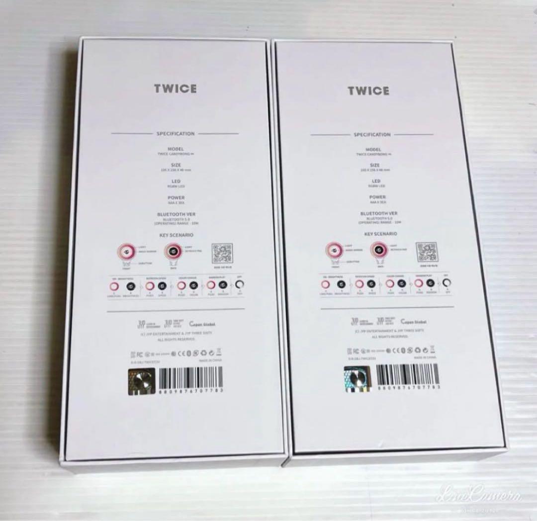 ２個セット　ペンライト　TWICE CANDYBONG VER.3　新品未開封