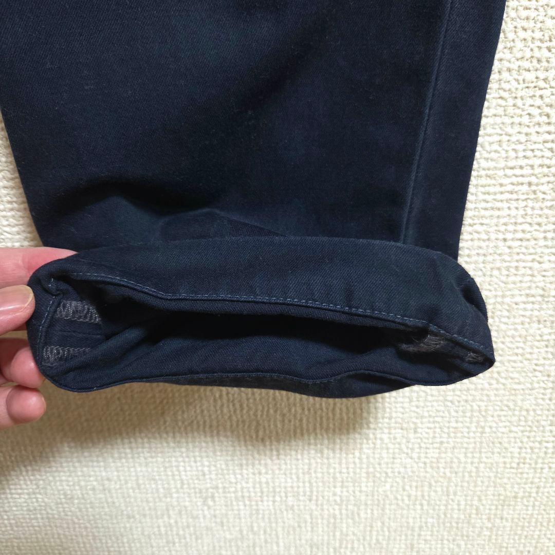 値下げ RRL ダブルアールエル スリム コットン チノパンツ ネイビー