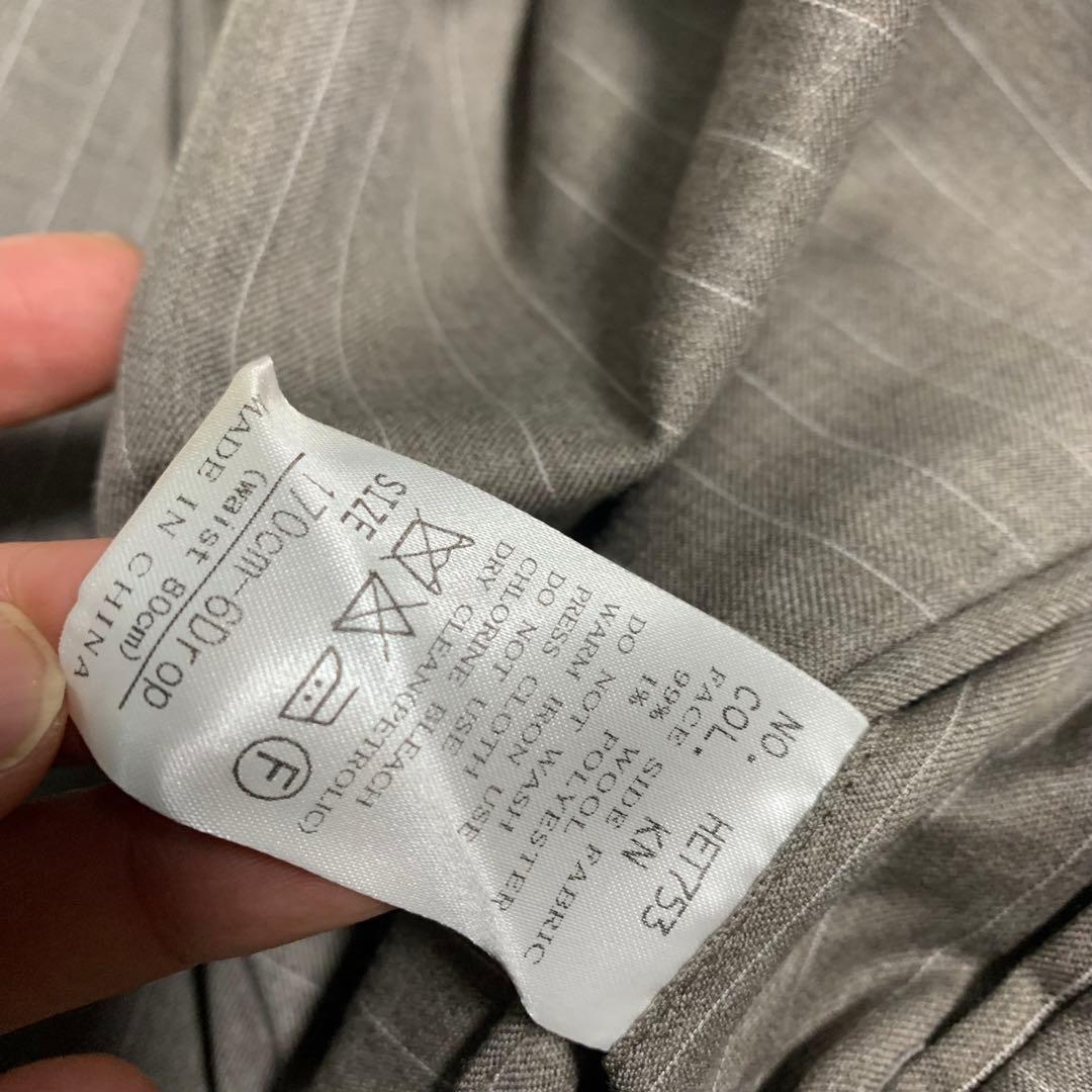 【未使用 REDA 3ピース】ザスーツカンパニー スーツ　ストライプ