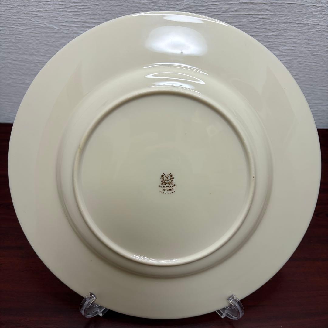 LENOX AUTUMN プレート 27cm 6枚 金彩