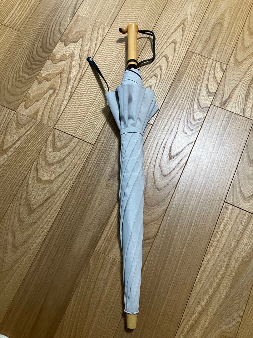 サンバリア100 折りたたみ日傘 ２段折 / moku アイボリー