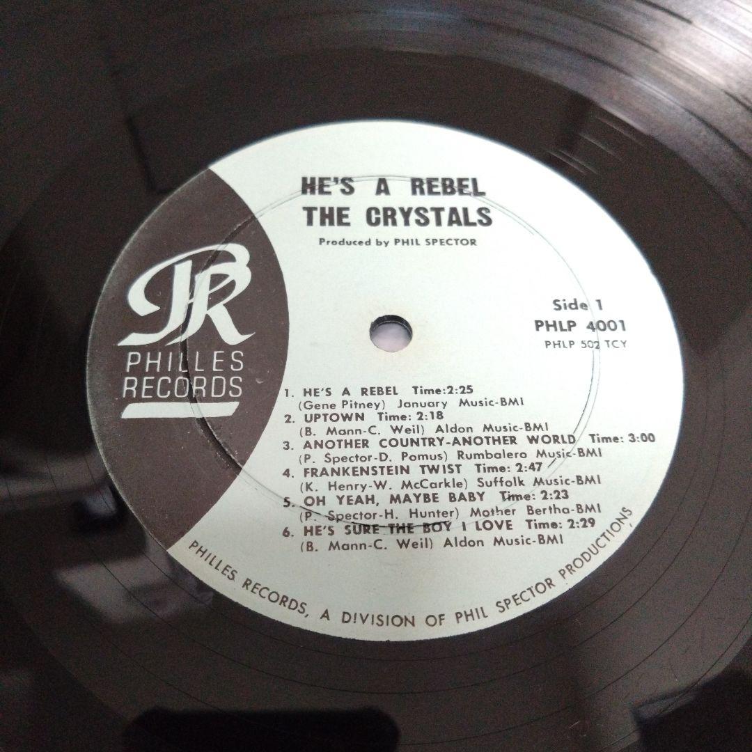 HE'S A REBEL THE CRYSTALS USオリジナルレコード