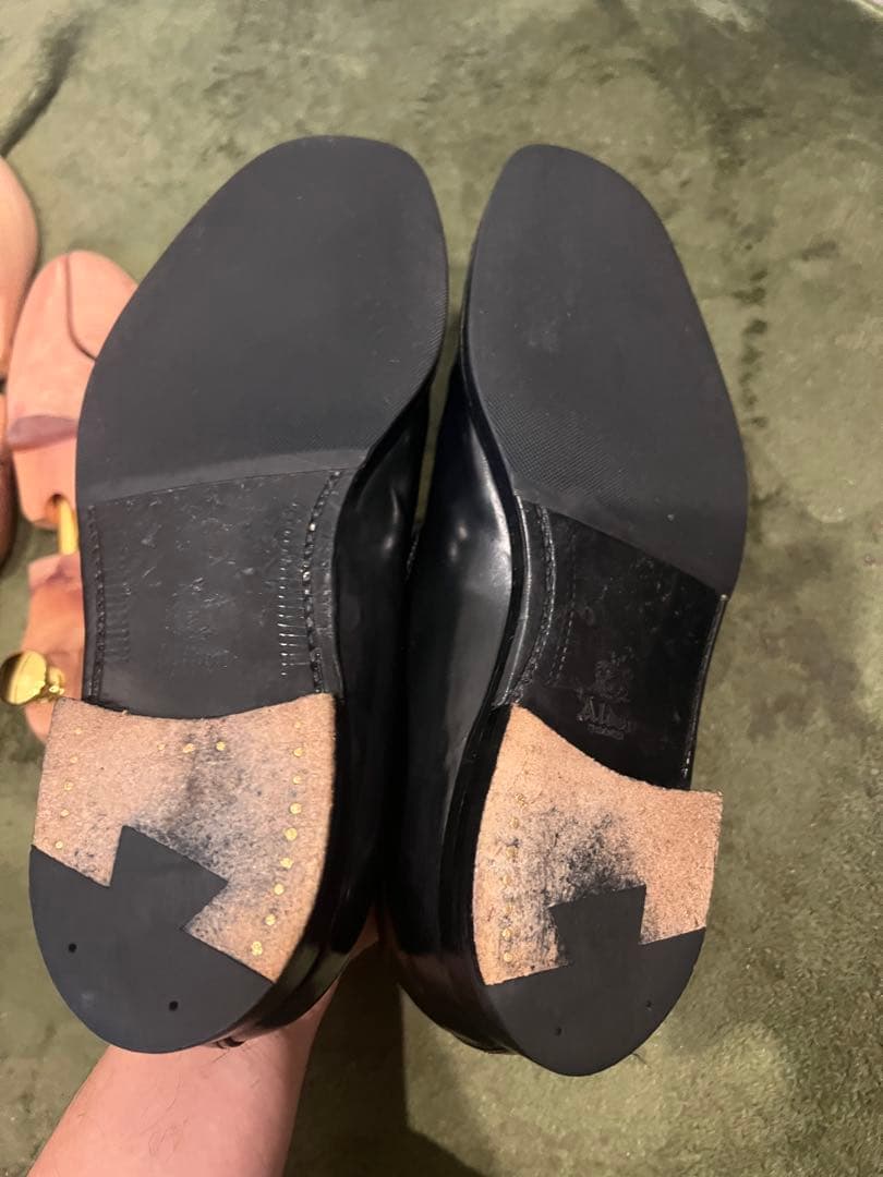 値下げALDEN オールデン N9104 スリッポンローファー　コードバンUS7