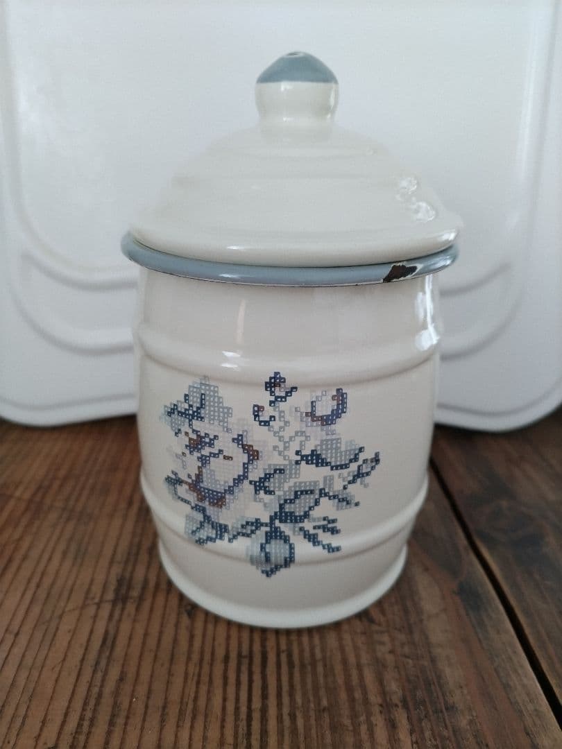 アンティークホーロー　ヴィンテージホーロー　ドイツ フランスアンティーク