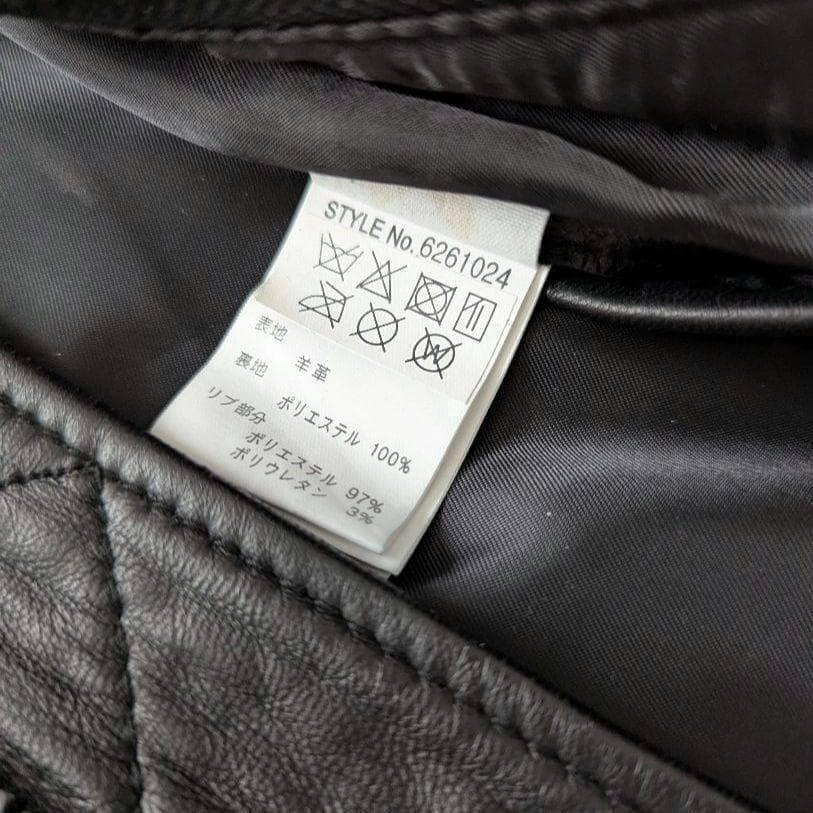 希少品 美品 AVIREX レザージャケット ステンシル MA-1 羊革