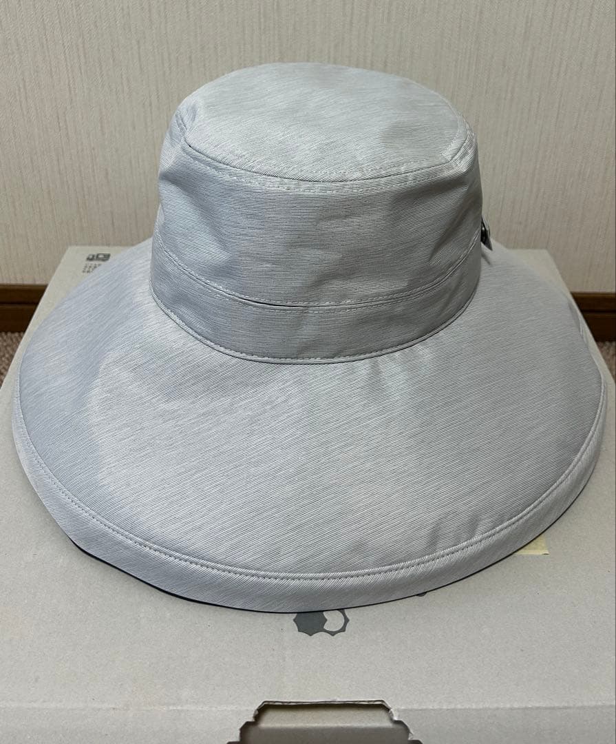 【サンバリア100】トラベル・ハット（mokuグレー）