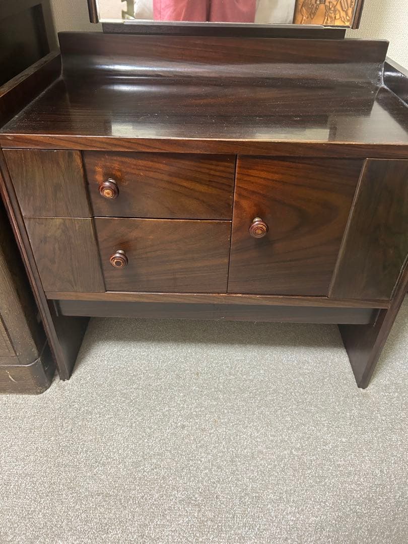 木製　鏡台　ドレッサー　昭和レトロ