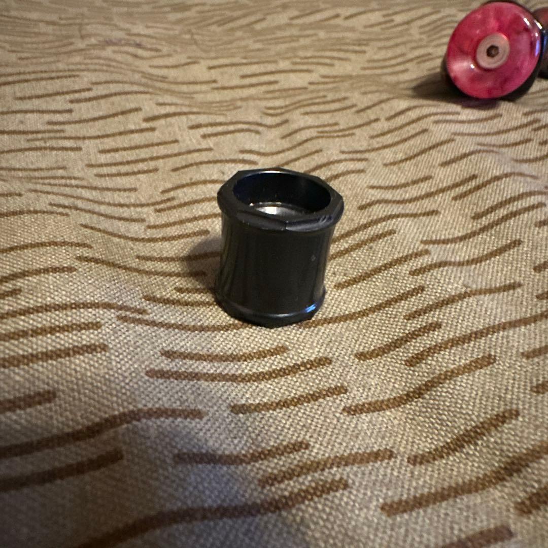 こーちゃん　　パワフルワーカーグリップ TYPE1 赤黒 ベイト カスタム