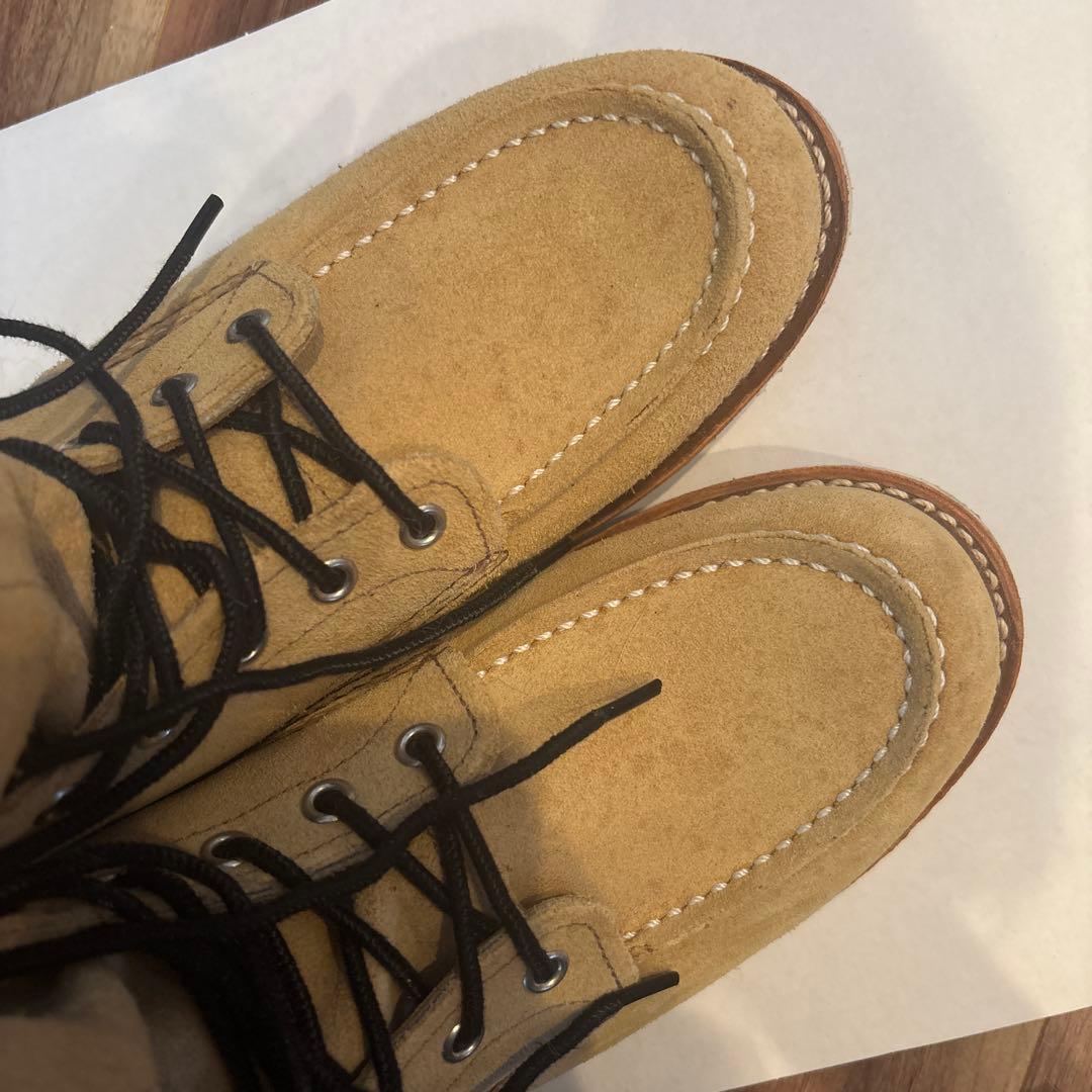 レッドウィング　8833 9.5Dベージュスエード