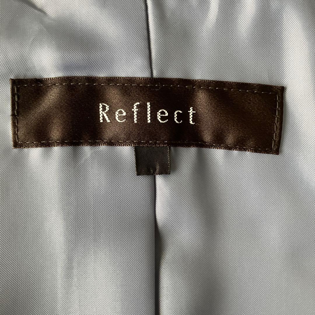 Reflect ミドル丈Pコート　ライトグレー