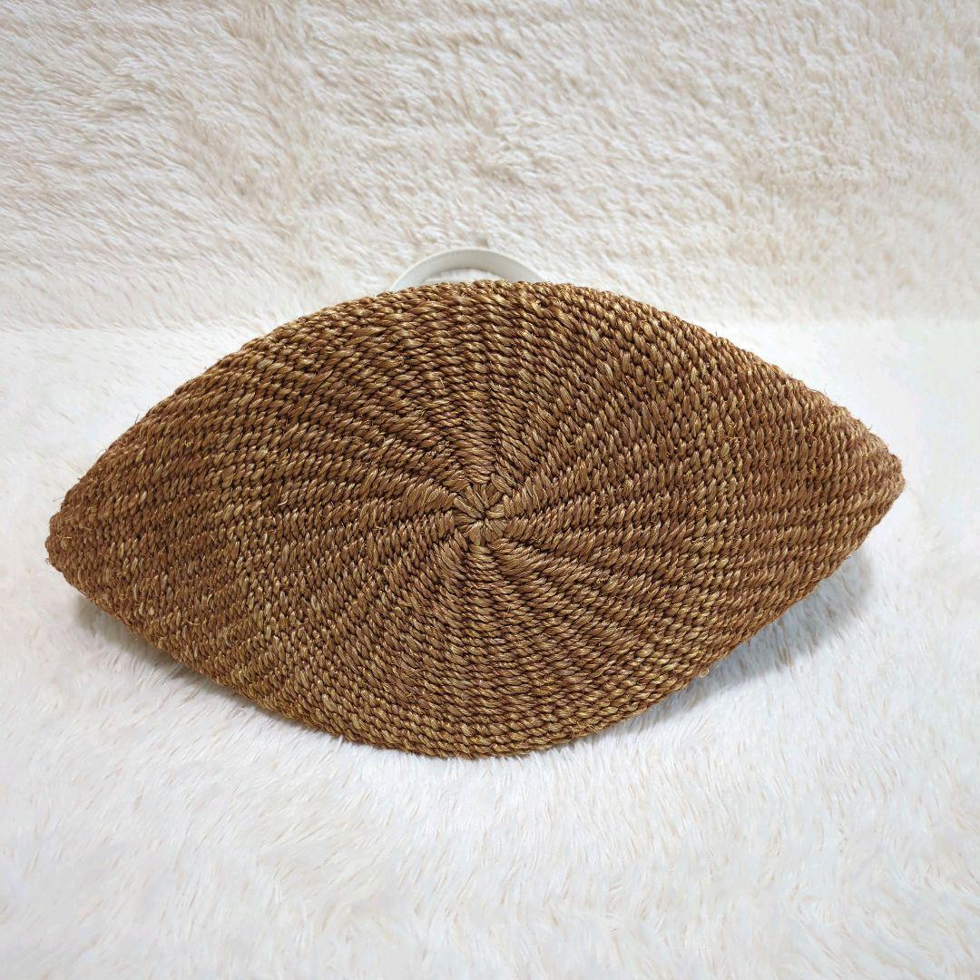 agne's b. アニエスベーボヤージュ　カゴバッグ トートバッグ　ロゴ刺繍