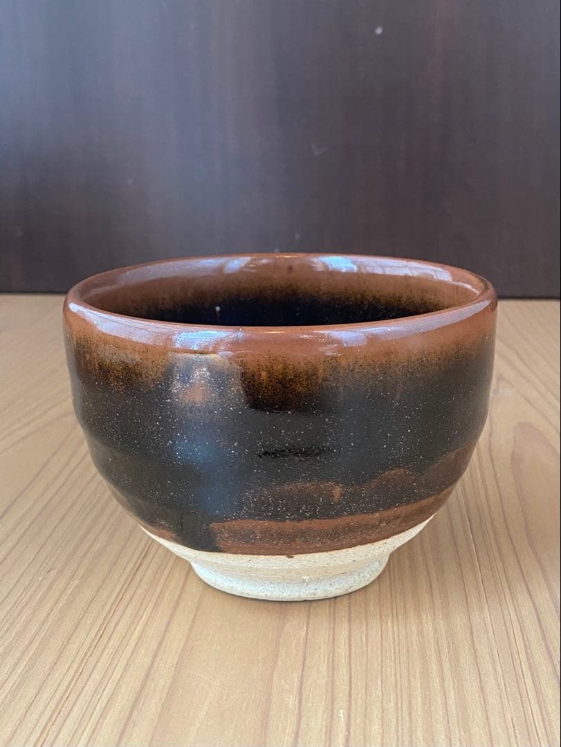 天目大丸茶碗 千峰苑作 共箱付き茶道具 抹茶腕