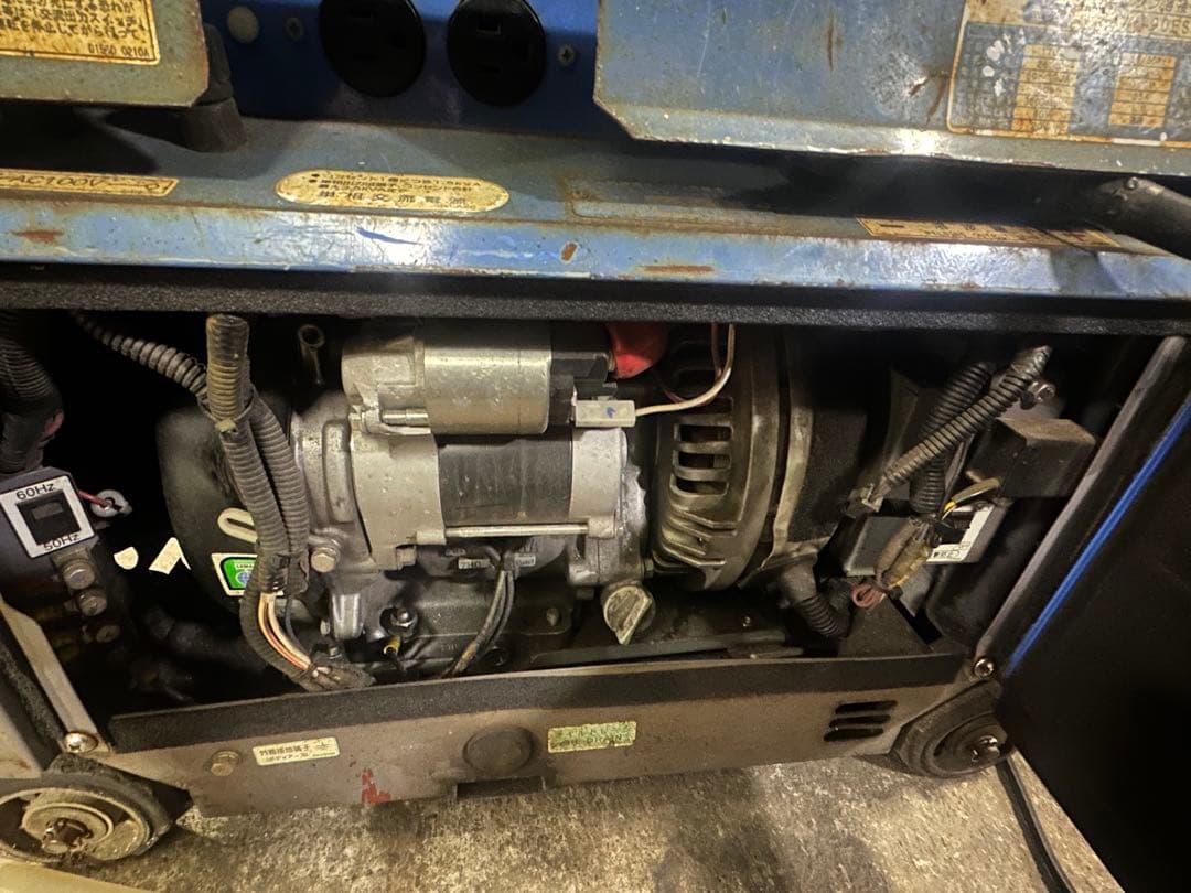 Denyo インバーター発電機 GAW-190ES2 ジャンク品