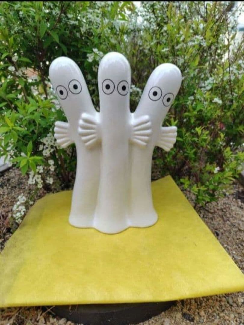 ムーミン　ガーデンフィギュア　３体　お庭・玄関飾り