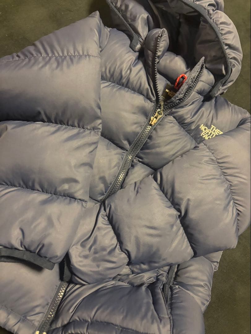 NORTHFACE ノースフェイス ヌプシダウンジャケット130サイズ　ネイビ