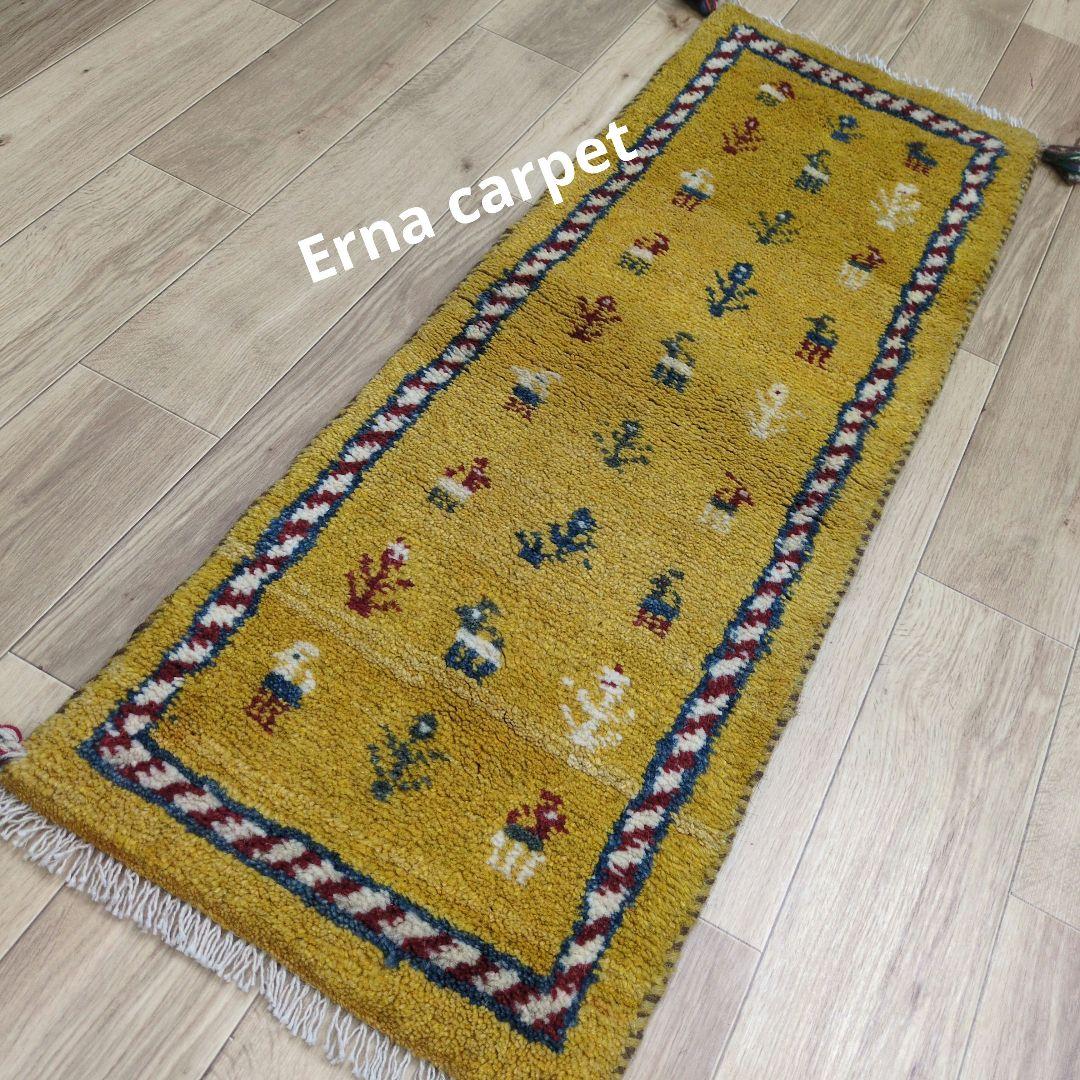 ペルシャ絨毯　ギャッベ　新品 114x40 cm Persia Gabbeh