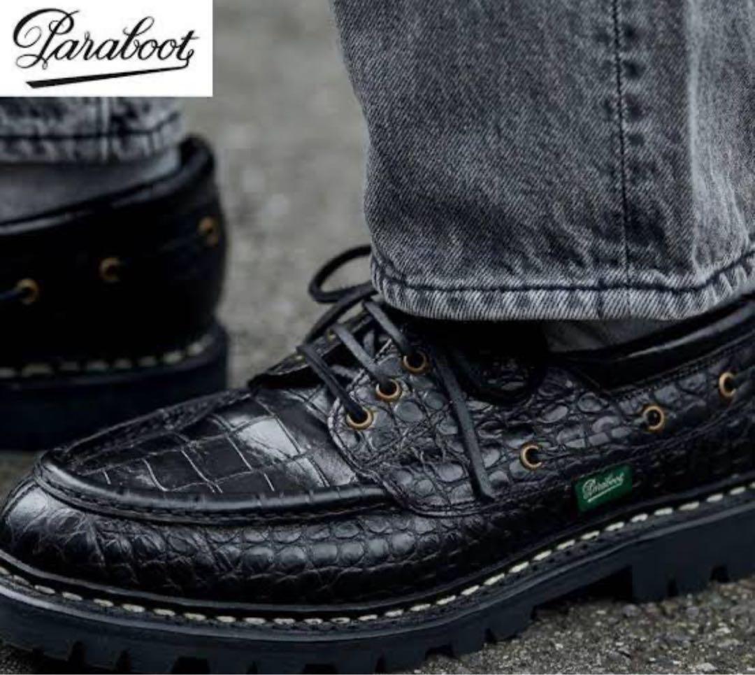 Paraboot Chimey/Jiannu 6.5 黒型押し