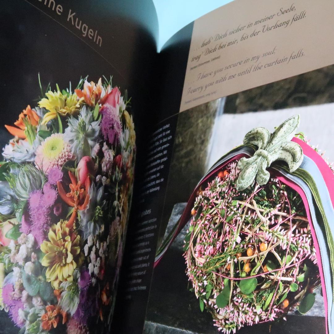 セール！ 洋書『Blumen trösten』フラワーアレンジ、リース、供花