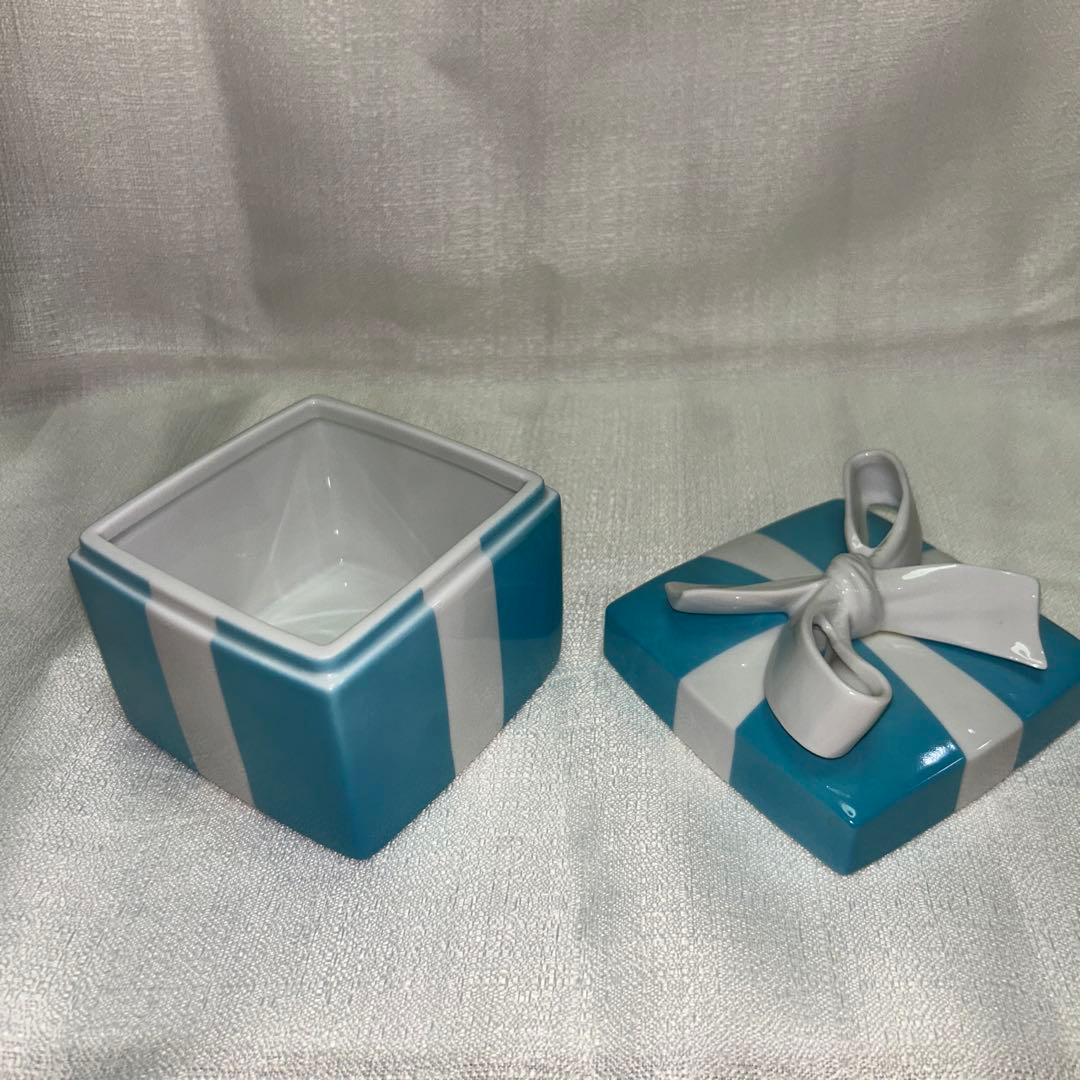 【美品】ティファニー 陶器 ブルーボックス ラージサイズ