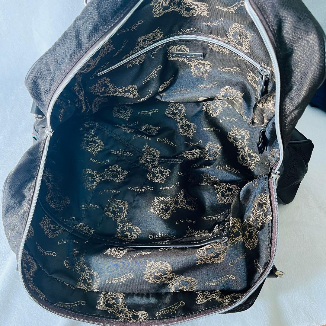 オロビアンコ 2way トートバッグ ショルダーバッグ 茶色 本革 タグ付き