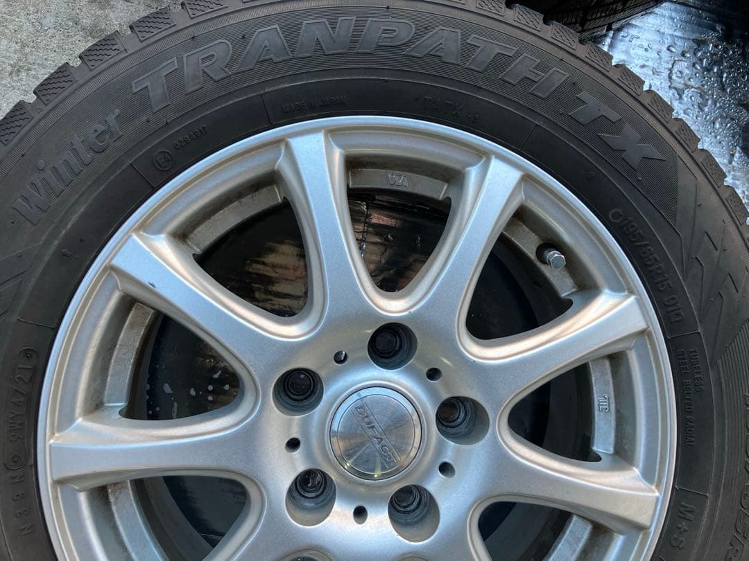 ロ*ー様 15インチ タイヤ（スタッドレスタイヤ）・ホイールセット 4本