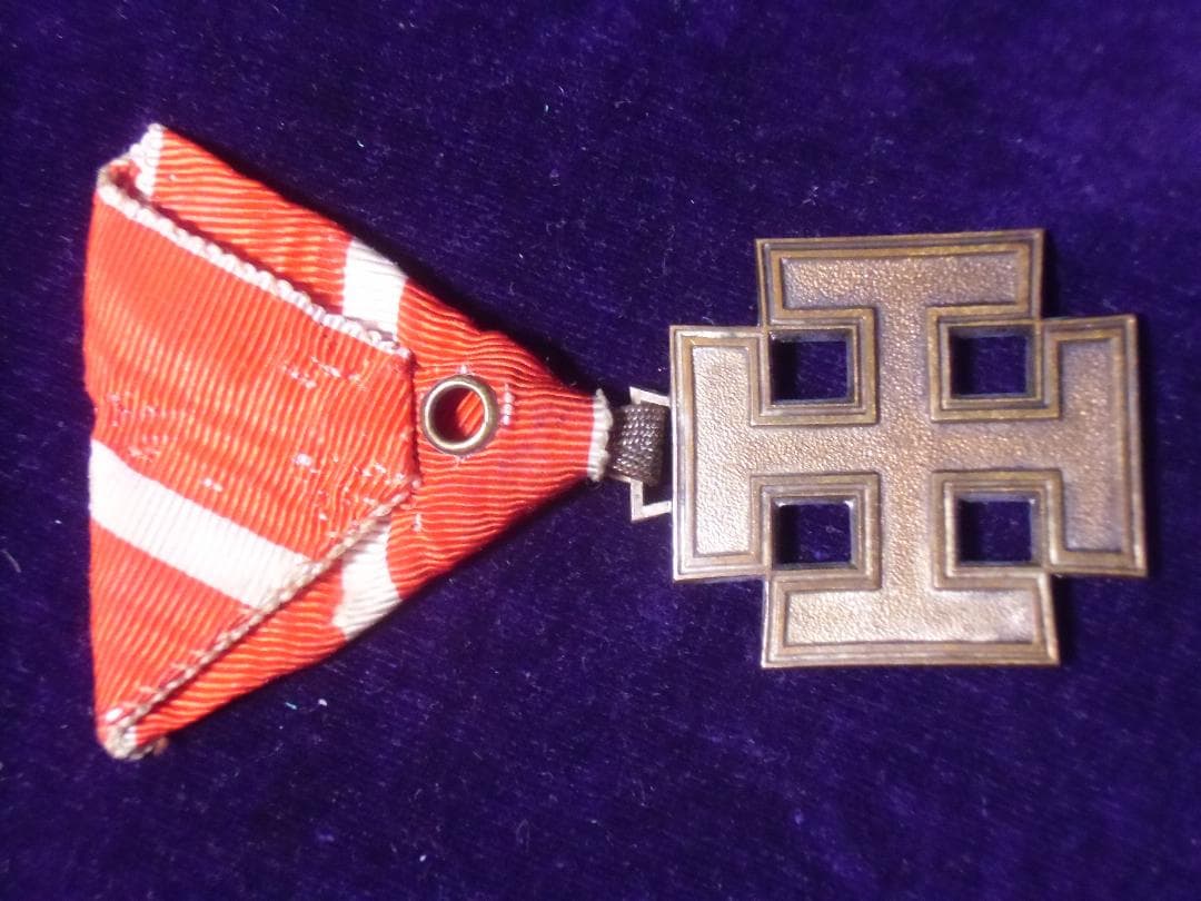 Öオーストリア軍＊第１共和制期＊戦功十字勲章＊騎士級（実物）