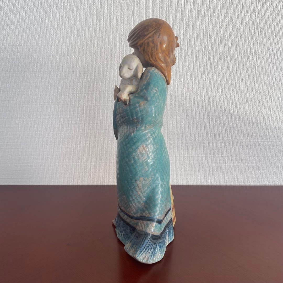 LLADRO リヤドロ　『 やっと会えた仔羊 』 置物