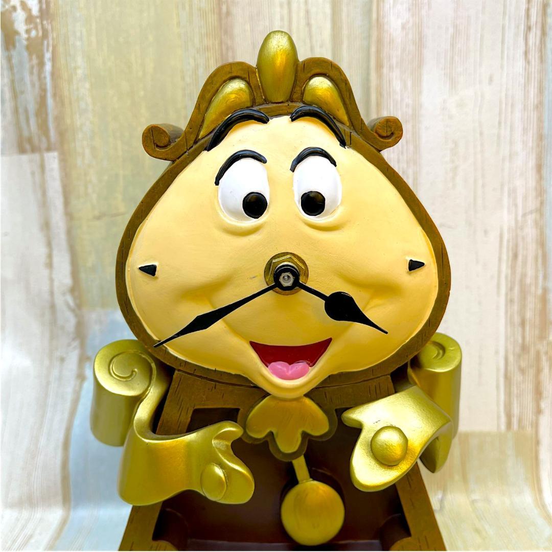 美女と野獣 コグスワース 置時計 振り子時計★フィギュア ディズニー