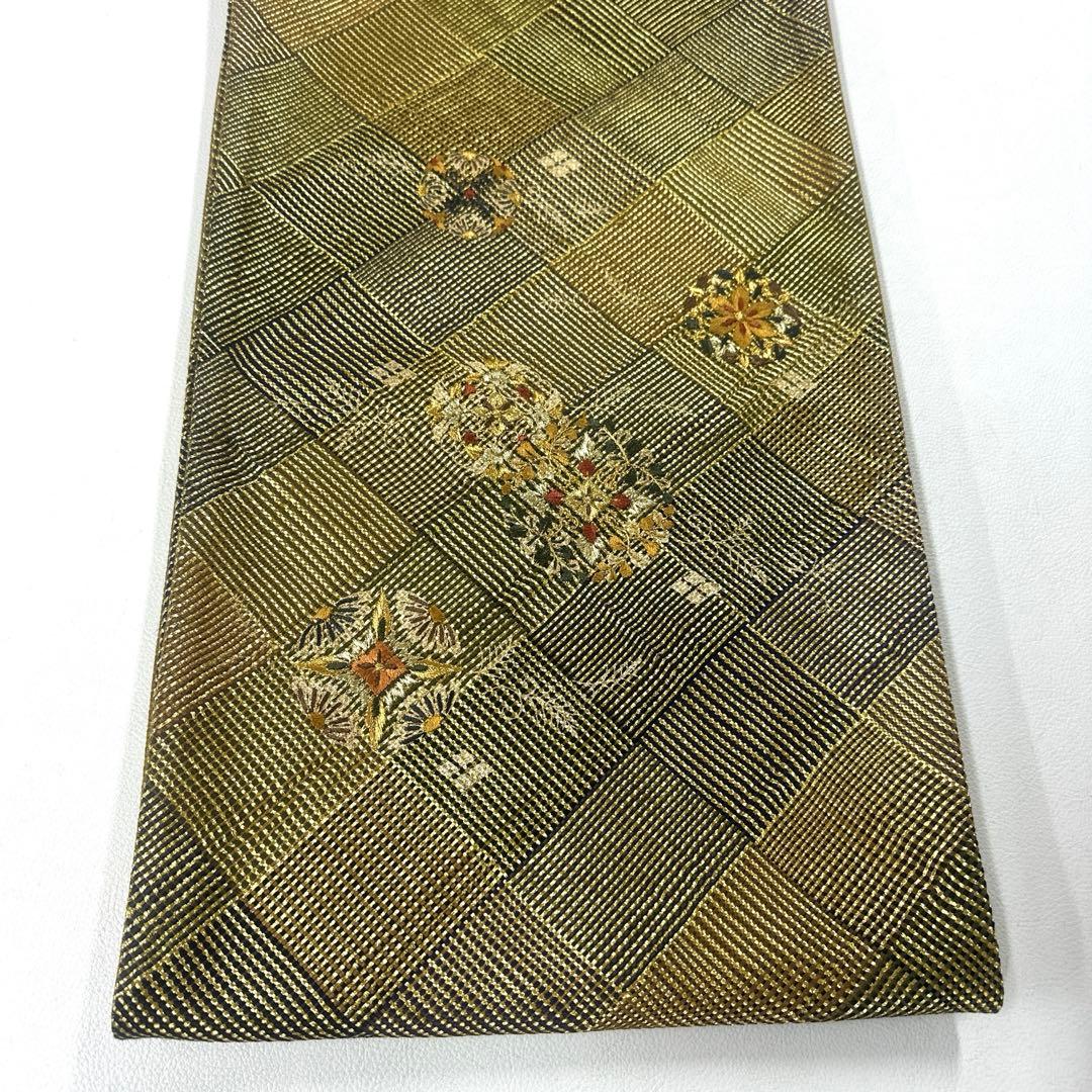 専用帯6032 5158 二点セット●ひなや工房 伊豆蔵明彦 高級 正絹 刺繍