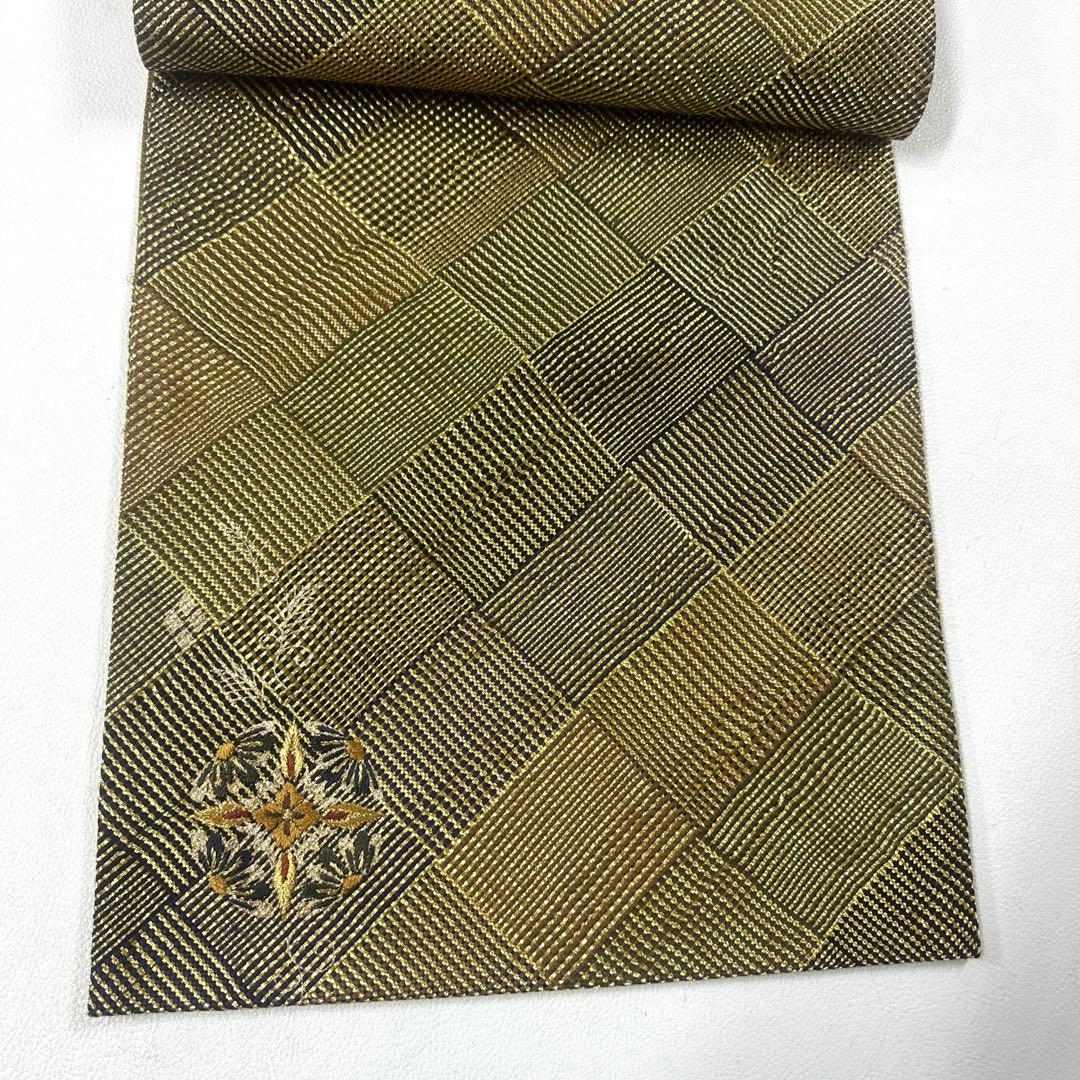 専用帯6032 5158 二点セット●ひなや工房 伊豆蔵明彦 高級 正絹 刺繍