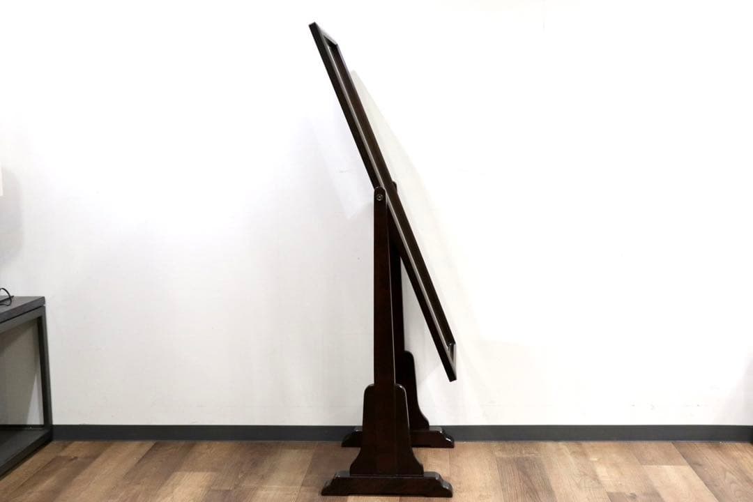 GMIH6○北海道民芸家具 姿見 全身鏡 スタンドミラー ウォールミラー 鏡