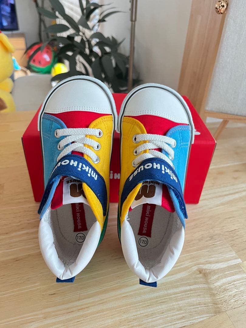 Miki House ミキハウス　定番　超人気　可愛い スニーカー17cm