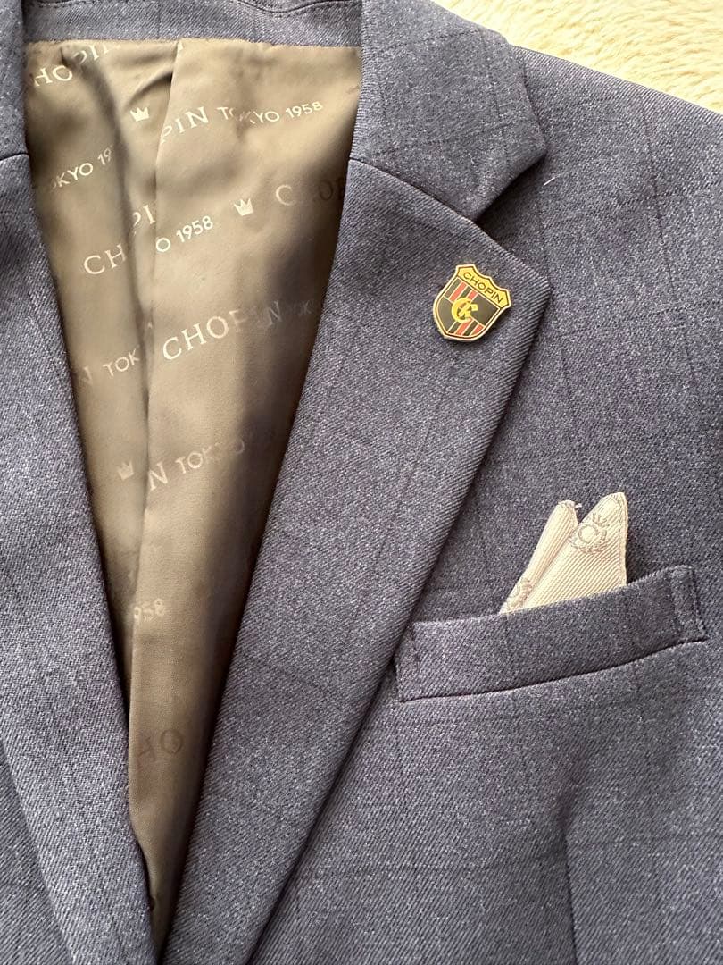 ショパンCHOPIN 男子スリーピーススーツ　フォーマル5点セット150 美品⭐️