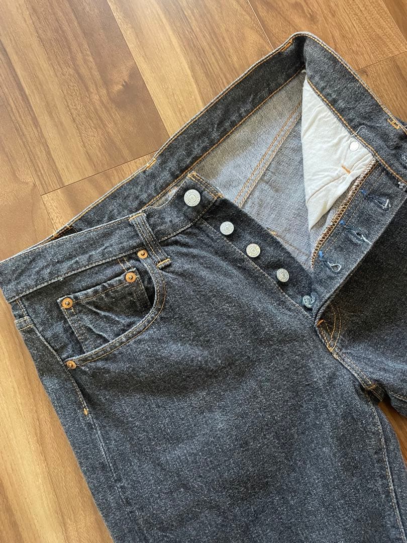 旧DENIME オリゾンティ ブラック デニム D-HG1118 W32 90s