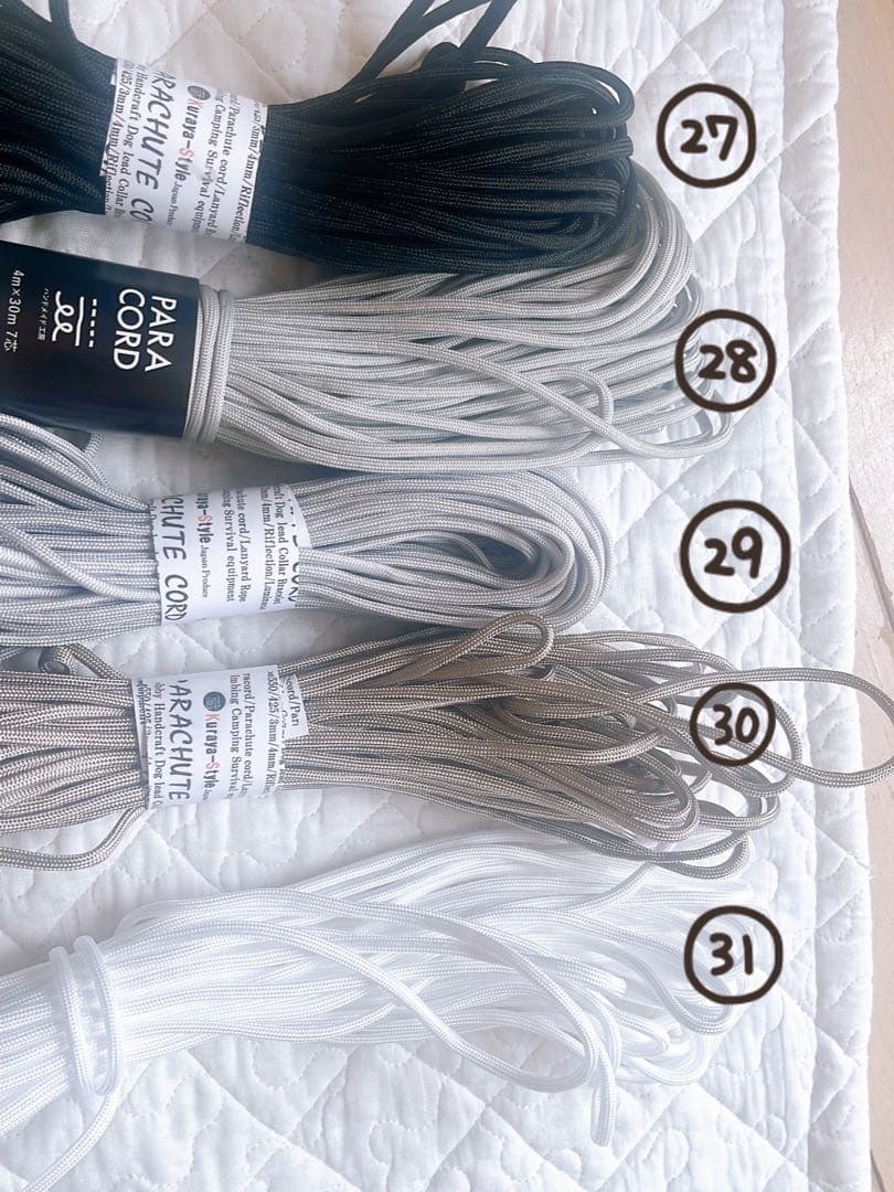 パラコード　リード　ハンドメイド　オーダー　散歩　犬