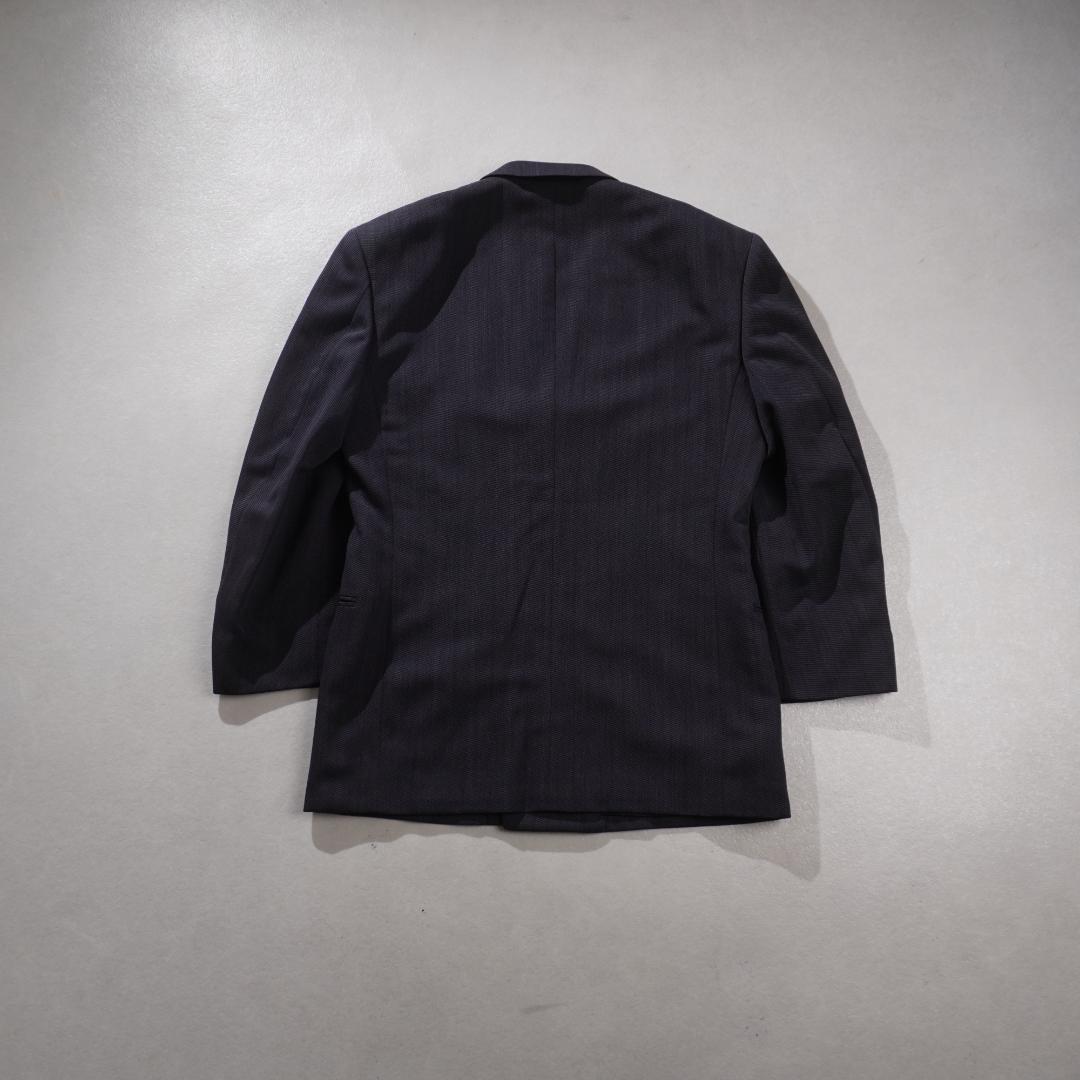 LANVIN ダブルセットアップスーツ フォーマル ダークグレー/EZ184