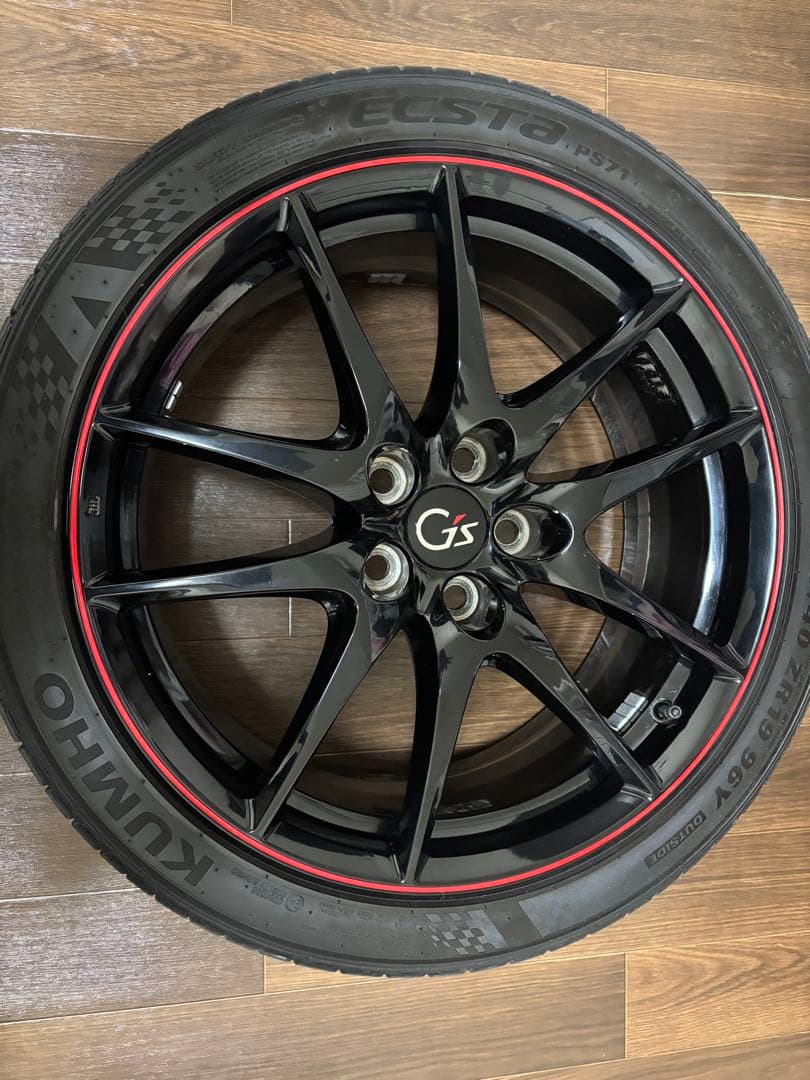 トヨタマークXg's 純正ホイール　19インチ5穴114.3 8Jインセット40