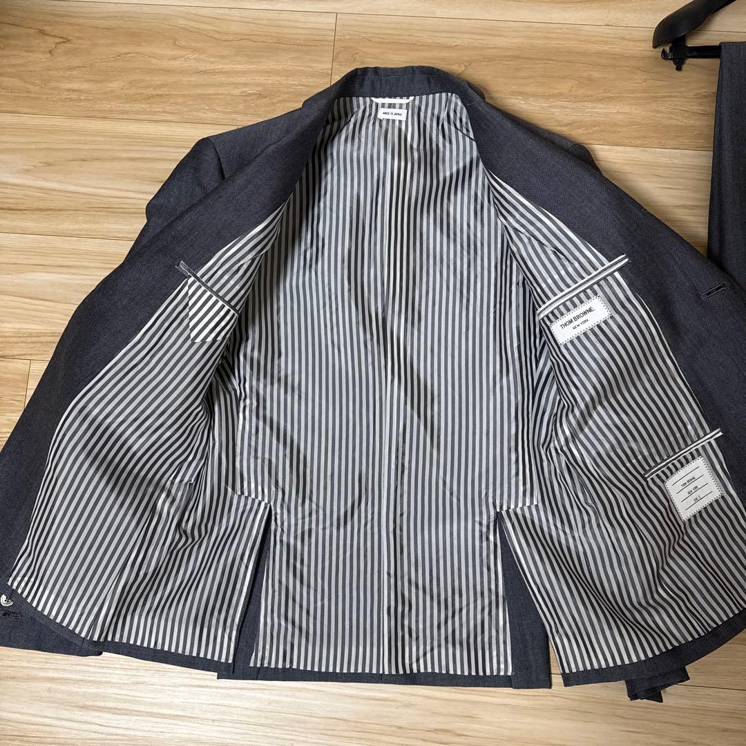 THOM BROWNE トムブラウン スーツ セットアップ グレー